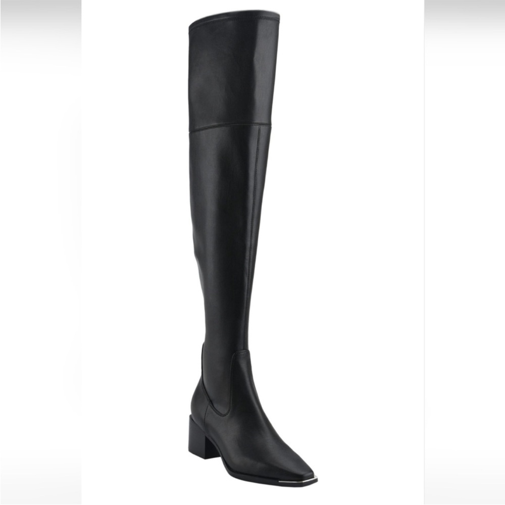 Marc Fisher Black Over the Knee Boots - Picture 2 of 3